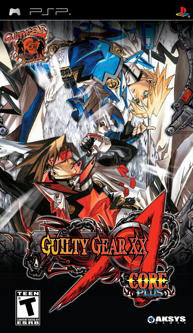 Guilty Gear XX Accent Core + aura droit à une version arcade