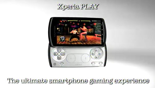 「Xperia PLAY」 le téléphone-console portable by Sony
