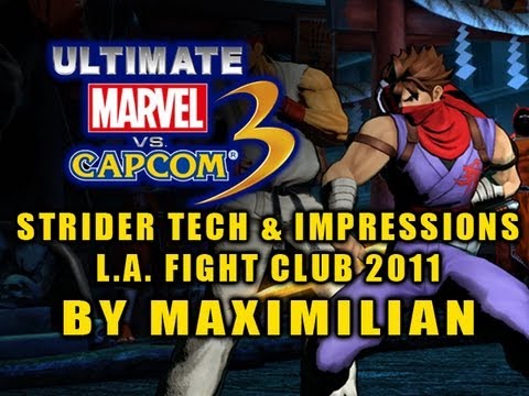 UMVC3: Strider Tech and Impressions