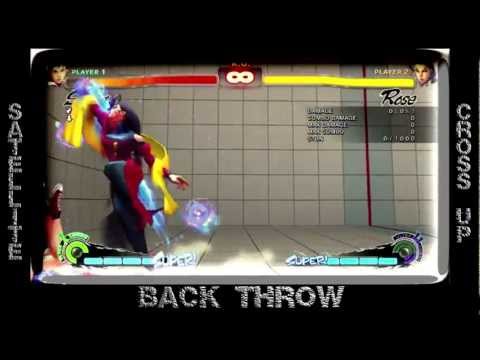 SSF4AE Rose Soul Satellite combos,mixups,and tricks