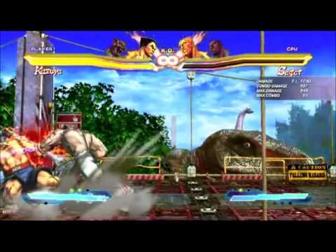 Street Fighter X Tekken : Kazuya Re-stand Infinity combo
