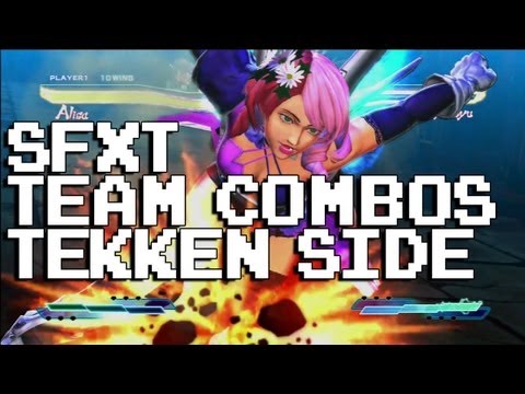Team Combo CMV [SFXT-DLC Tekken Side ]