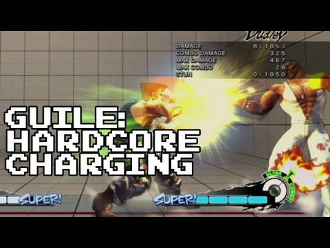 Guile Hardcore Charging Techniques [AE:2012]