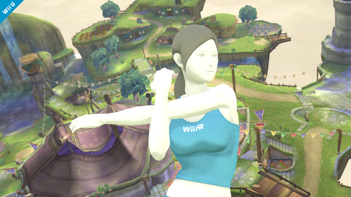 Smash Bros. WiiU – L’entraineuse de WiiFit en personnage jouable