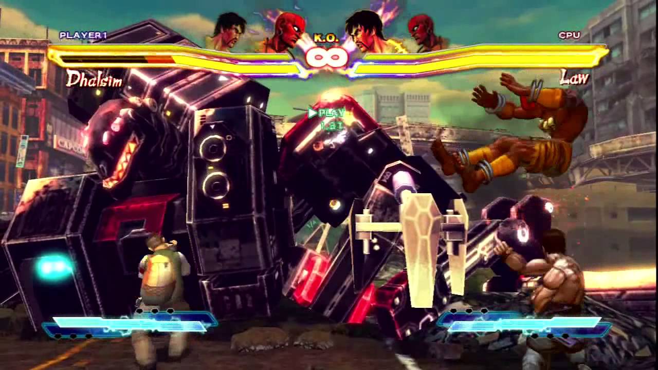 Street Fighter x Tekken 2013: Law Corner infinite