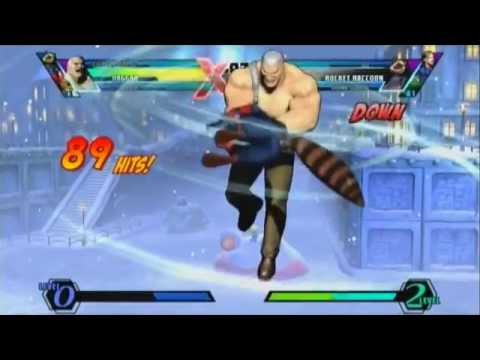[UMVC3] Combo into Haggar raw tag = dead character
