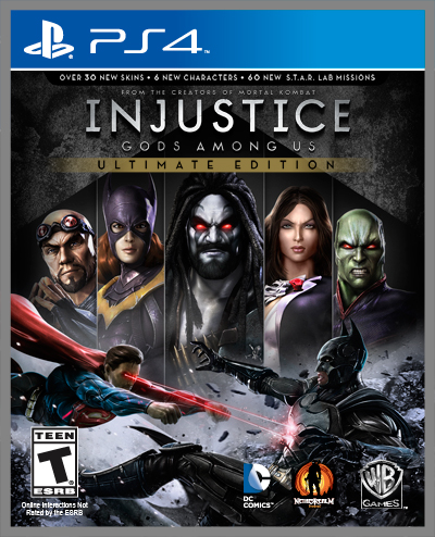 Injustice Gods Among Us – Une ULTIMATE Edition pour PS4, PS3, PS Vita, Xbox 360 et PC