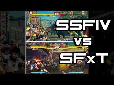 SSFIV vs SFxT